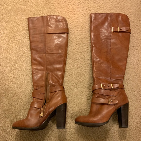 Aldo Shoes - Genuine Leather ALDO High Heeled Boots